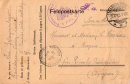 TB 2217 - MILITARIA - Carte En Franchise Militaire - Prisonnier COUPIAC Au Camp De GARDELEGEN Allemagne Pour BUZEINS - 1. Weltkrieg 1914-1918