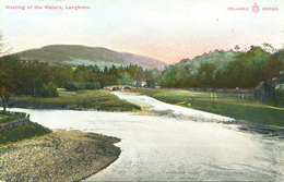 DUMFRIES-SHIRE - LANGHOLM - MEETING OF THE WATERS Dum38 - Dumfriesshire