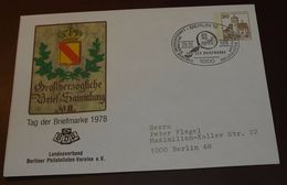 Cover Brief Tag Der Briefmarke 1978  Berlin  #cover3769 - Enveloppes Privées - Oblitérées