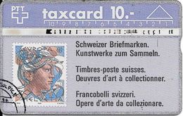Switzerland: PTT P13 110B Schweizer Briefmarken - Hans Erni - Francobolli & Monete