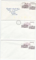 CANADA POSTAL STATIONERY UNITRADE U122 SET USED/UNUSED - 1953-.... Règne D'Elizabeth II