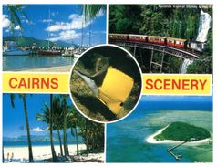 (320) Australia - QLD - Cairns (trains / Fish / Port & Ships) - Cairns