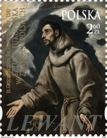 2017.09.02. European Art In The Polish Collection - El Greco "St. Francis" MNH - Ongebruikt