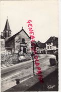 87 - PIERRE BUFFIERE - ROUTE NATIONALE N 20- L' EGLISE ET L' HOTEL DES TROIS ANGES OU LOGEA PIE VII - Pierre Buffiere