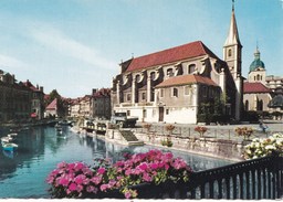 ANNECY LE CANAL DU THIOU/CAMION EN STATIONNEMENT  (dil329) - Annecy