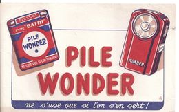 Buvard PILE WONDER -ne S'use Que Si L'on S'en Sert! - Batterien