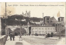 Delcampe - Lyon - Pont Tilsitt, Avenue De La Bibliothèque Et Coteau De Fourvière - Sonstige & Ohne Zuordnung