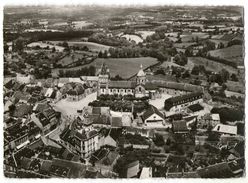 CPSM  23     BENEVENT L ABBAYE       VUE AERIENNE - Benevent L'Abbaye