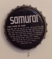 Cambodia Coca Cola Samurai Energy Drink Used Bottle Crown Cap / Kronkorken / Capsule / Chapa / Tappi - Petten