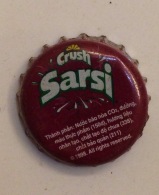 Cambodia Coca Cola Crush Sarsi Used Bottle Crown Cap / Kronkorken / Capsule / Chapa / Tappi - Cappellini, Berretti, Visiere, …