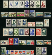 FRANCE - ANNEE COMPLETE 1958 - YT 1142 à 1188 ** - 47 TIMBRES NEUFS ** - 1950-1959