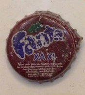 Vietnam Coca Cola Fanta Sarsi Used Bottle Crown Cap / Kronkorken / Capsule / Chapa / Tappi - Caps