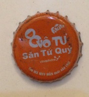 Vietnam Coca Cola Fanta VO TU SAN TU QUY Used Bottle Crown Cap / Kronkorken / Capsule / Chapa / Tappi - Mützen/Caps