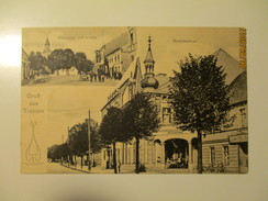 GRUSS AUS TREBBIN  , OLD POSTCARD , KO - Trebbin