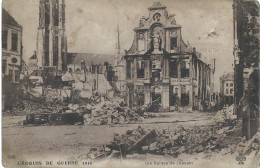 Leuven Louvain Les Ruines  286 Croquis De Guerre 1914 - Leuven