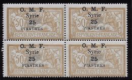 Syrie N°41 - Bloc De 4 - Neuf ** Sans Charnière - Superbe - Unused Stamps