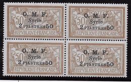 Syrie N°69 - Bloc De 4 - Neuf ** Sans Charnière - Superbe - Unused Stamps