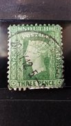 RRR RARE 3 THREE PENCE GREEN NEW SOUTH WALES AUSTRALIA QUEEN VICTORIA ERROR WMK INVERT 226 P12 NO SEE OTHER STAMP TIMBRE - Ungebraucht