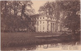 EDEGEM-KASTEEL TER LINDEN-UITGAVE VAN DIJCK-PHOTO MEULEMANS-RETHY-VERSTUURD-1927-ZIE DE 2 SCANS-TOP ! ! ! - Antwerpen