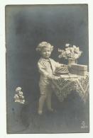 BAMBINO  CART. FOTOGRAFICA VIAGGIATA 1923   FP - Andere & Zonder Classificatie