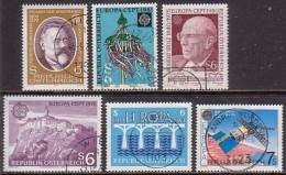 Europa/Cept-Lot, Österreich  , O  (V 579) - Sammlungen