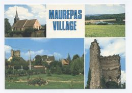 78-MAUREPAS --VILLAGE--EGLISE   -RECTO/VERSO-C97 - Maurepas