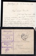 TB 2230 - MILITARIA - Lettre En Franchise Militaire - Prisonnier COUPIAC Au Camp De GARDELEGEN Allemagne Pour BUZEINS - Oorlog 1914-18