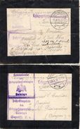 TB 2233 - MILITARIA - LSC - Lettre En Franchise Militaire - Camp De GARDELEGEN Allemagne Pour BUZEINS France - Oorlog 1914-18