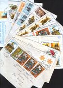 Romania - Lot 53 Letters And Postal Cards (chess), Circulated, Between 1996-2005  - 6/scans - Briefe U. Dokumente