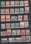 ARGENTINE ° LOT DE 34 TIMBRES OBLITERES DIFFERENTS - Service