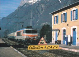 BB 22244 Et Train Couchettes DB, à Grésy-sur-Isère (73) - - Gresy Sur Isere