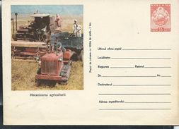 URSS: Entier Neuf Avec Travail De La Terre; Moissonneuse-batteuse Et Tracteur; Champ De Blé - Sonstige (Land)