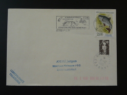 91 Essonne Itteville Oiseau Bird Blongios Nain - Flamme Sur Lettre Postmark On Cover - Mechanical Postmarks (Advertisement)