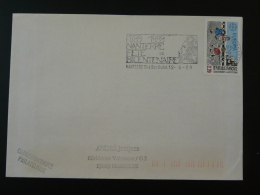 92 Hauts De Seine Nanterre C.Berthelot Bicentenaire Révolution Liberté De Gandon - Flamme Sur Lettre Postmark On Cover - Rivoluzione Francese