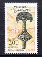 Andorra Fr. 1989  Sivella Visigotica 1v  ** Mnh (36745V) - Oblitérés