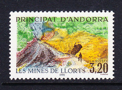 Andorra Fr. 1990 Mines 1v Bl Of 4 ** Mnh (36745M) - Gebruikt