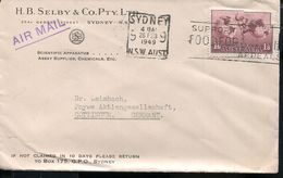 AUSTRALIA 1949 OLD COVER TO GÖTTINGEN GERMANY - Lettres & Documents