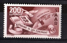 SARRE - 1950 - Poste Aérienne N° 13 - Neuf ** - Cote 230 € - Airmail