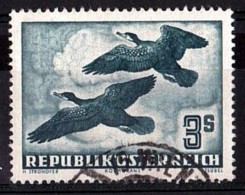 Oiseaux De Mer : Cormorans - Autriche - 1950/53 - PA N° 57 Oblitéré - TBE - Cote 145 € - Collections, Lots & Series