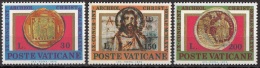 585 Vaticano 1975 Archeologia Cristiana Nuovo MNH Full Set - Archaeology