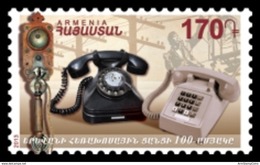 Armenia MNH** 2013 &#x544;&#x56B; 863 RCC. 100th Anniversary Of The Telephone Network Of Yerevan - Armenië