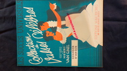 PARTITION MUSICALE-VALSES CELEBRES-VALSE-HENRI VAN GAEL-CHANSON D' AMOUR-SCHUBERT HENRI BERTHE-MAX ESCHIG PARIS- - Partitions Musicales Anciennes