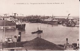 44 SAINT NAZAIRE -- Vue Générale Des Bassins Et Chantier De Penhoët - Saint Nazaire