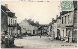 58 SAINT-AMAND-en-PUISAYE - La Grande-Rue - Le Haut   (Recto/Verso) - Saint-Amand-en-Puisaye