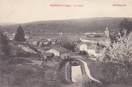 88. POUXEUX ELOYES .CPA . LE CANAL. ANNÉE 1917 - Pouxeux Eloyes