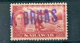 SARAWAK MARITIME SHIP M.V. BRUAS GEORGE SIXTH DAYAK DANCER - Sarawak (...-1963)