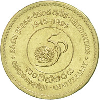 Monnaie, Sri Lanka, 5 Rupees, 1995, SUP, Aluminum-Bronze, KM:156 - Sri Lanka