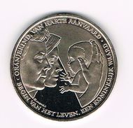 ¨¨ NEDERLAND  HERDENKINGSMUNT  GEBOORTE  PRINSES AMALIA 7 DECEMBER  2003 - Souvenir-Medaille (elongated Coins)