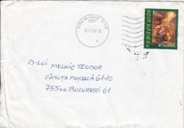 64935- POTTERY, JUG, STAMPS ON COVER, 2009, ROMANIA - Storia Postale