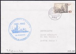 ANTARCTIC,GERMANY,Expedition "Unternehmen Eiswarte" 1981, Cachet, Look Scan !! 7.6-43 - Antarctische Expedities